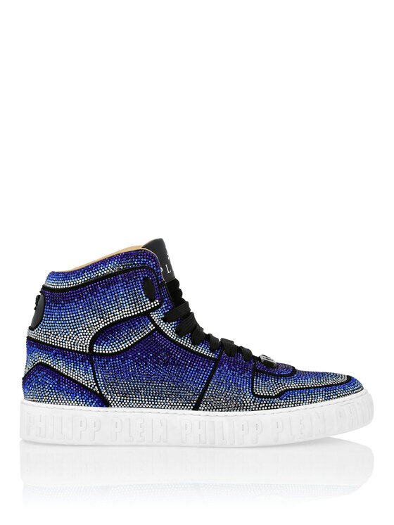 PHILIPP PLEIN PHILIPP PLEIN Sneakersy 23445 Błękitny