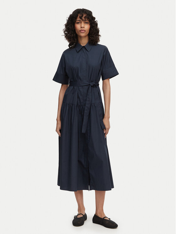 Marella Rochie tip cămașă Fauna 2615221172 Bleumarin Regular Fit