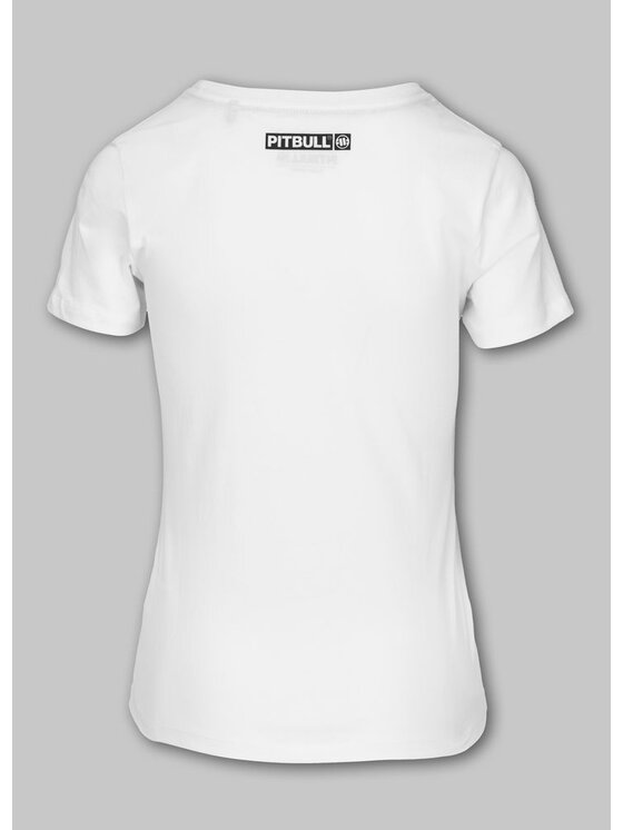 PITBULL PITBULL T-Shirt Koszulka damska Hilltop XL Biały Regular Fit