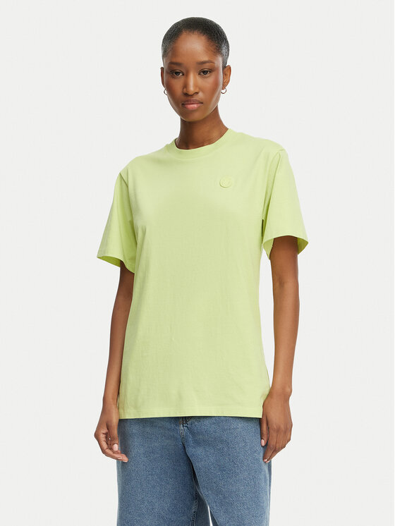 HUGO Tricou Vintage 50518139 Verde deschis Relaxed Fit