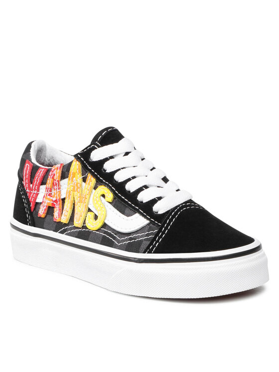 Vans on sale con scritta