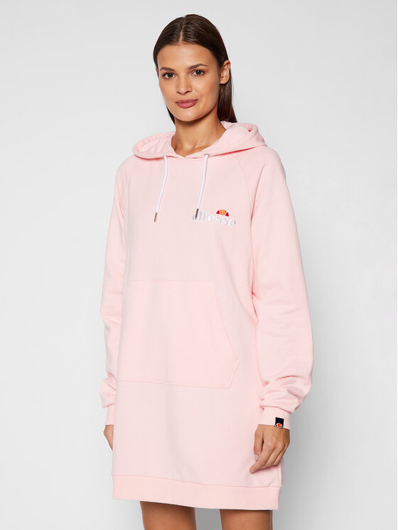 Ellesse Ellesse Sukienka dzianinowa Honey SGK13289 Różowy Relaxed Fit