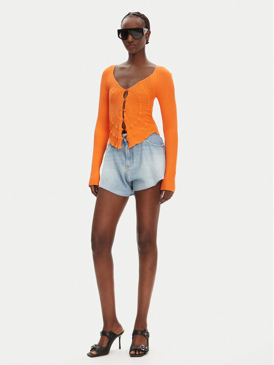 PINKO PINKO Džínsové šortky Calma 100395 A2OC Modrá Relaxed Fit