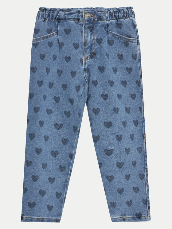 United Colors Of Benetton United Colors Of Benetton Jeans hlače 4OERGE027 Modra Slouchy Fit