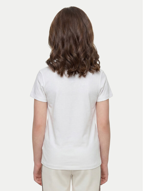 Guess Guess T-Shirt J6YI02 K3667 Biały Regular Fit