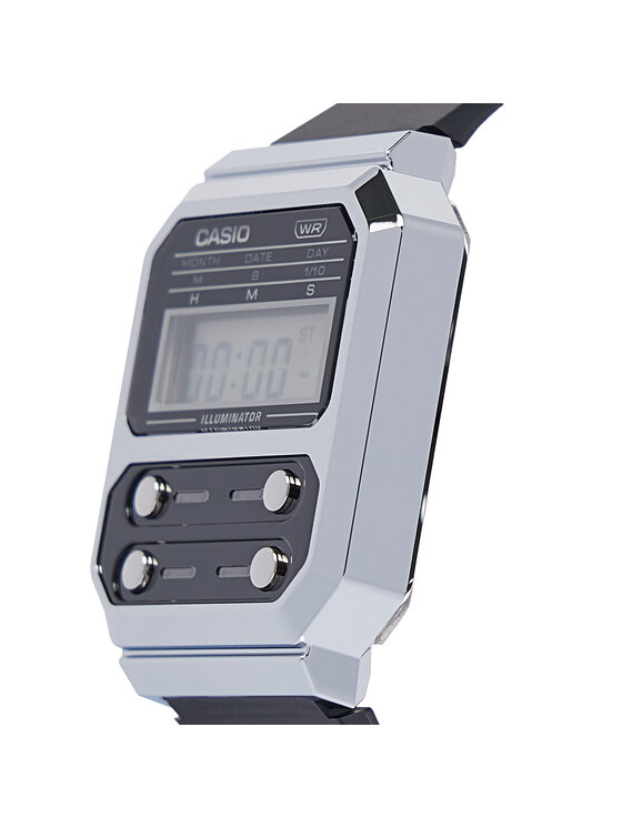 Casio Casio Годинник A100WEF-1AEF Чорний
