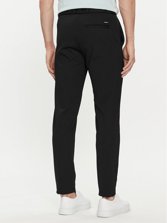 Calvin Klein Calvin Klein Pantaloni di tessuto K10K113647 Nero Comfort Fit