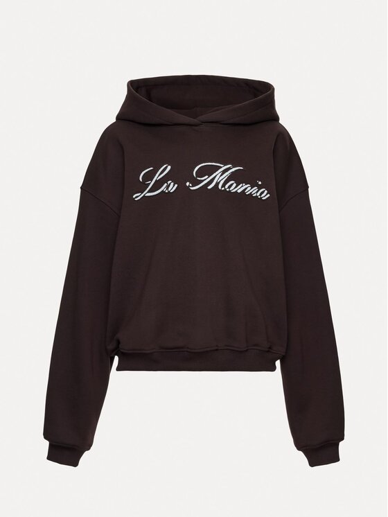 La Mania La Mania Felpa JOA Marrone Active Fit