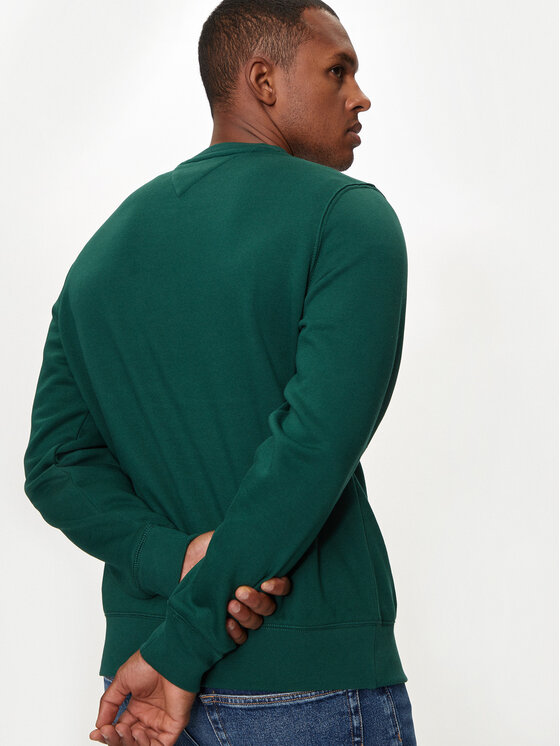 Tommy Hilfiger Tommy Hilfiger Felpa Logo MW0MW11596 Verde Regular Fit