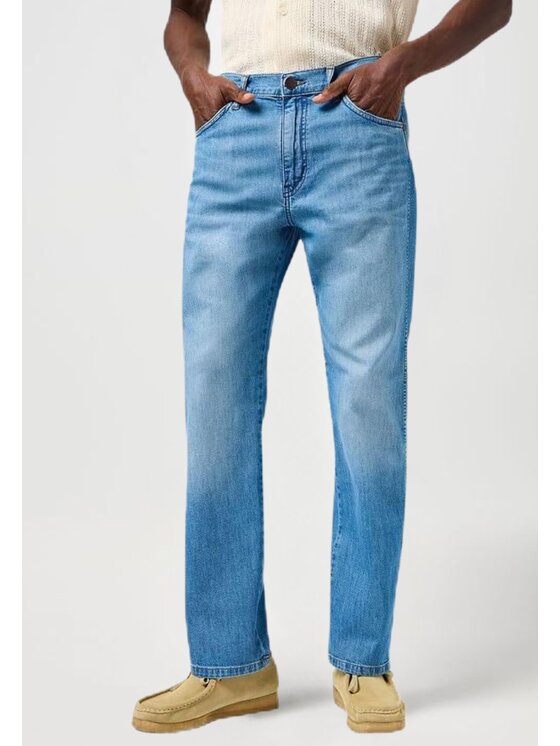 Wrangler Wrangler Jeansy FRONTIER Niebieski Regular Fit