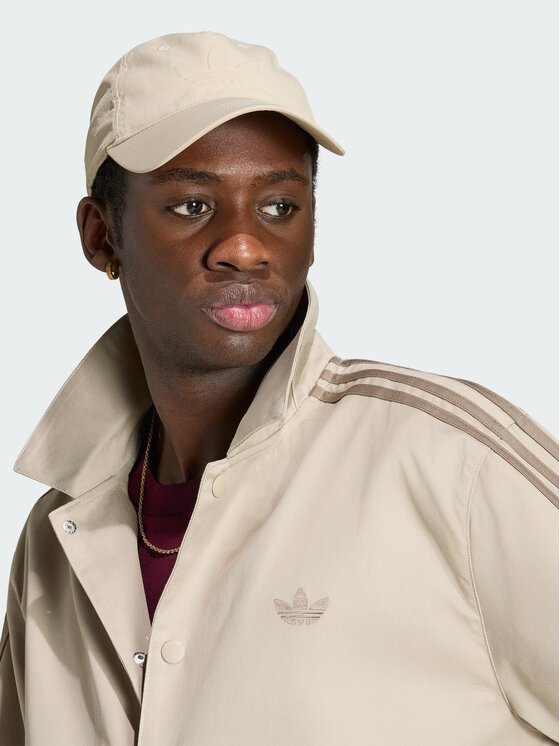 adidas adidas Bunda pro přechodné období 3 Stripes Coaches Jacket KS9297 Béžová Regular Fit