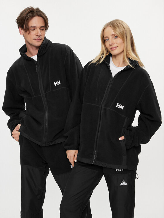 Helly Hansen Helly Hansen Fleecová mikina Unisex Yu Fleece 54018 Černá Relaxed Fit