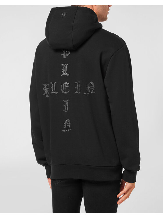 PHILIPP PLEIN PHILIPP PLEIN Mikina 143 Černá Regular Fit