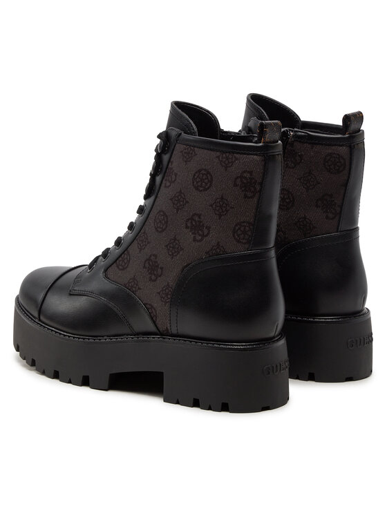 Guess Guess Botine Vaina2 FLTSL2 FAL10 Negru