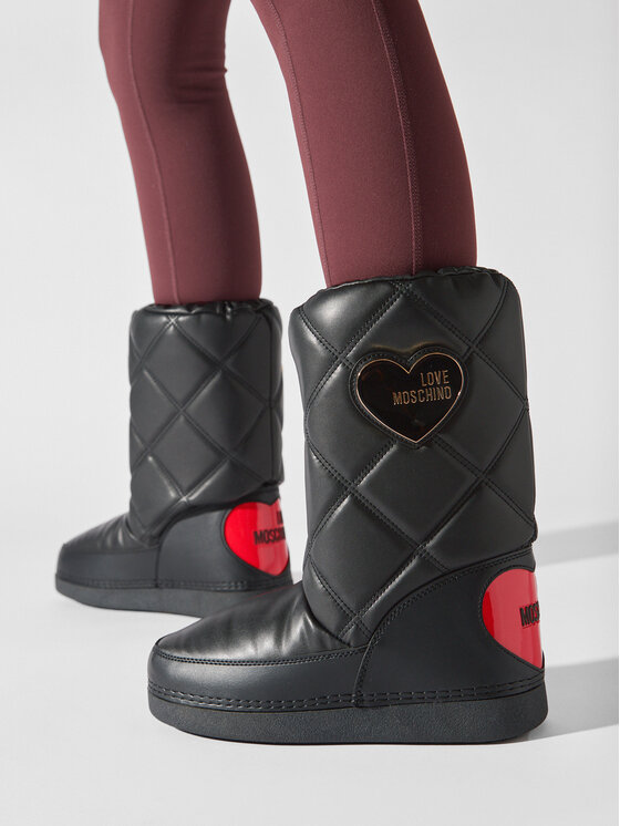 LOVE MOSCHINO LOVE MOSCHINO Μπότες Χιονιού JA24172G1HIT7000 Μαύρο
