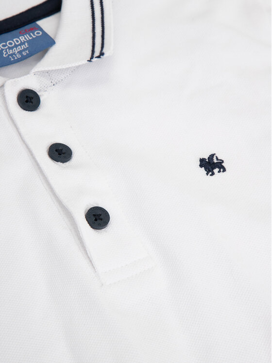 Coccodrillo Coccodrillo Polokošile ZC3143603EJB Bílá Regular Fit