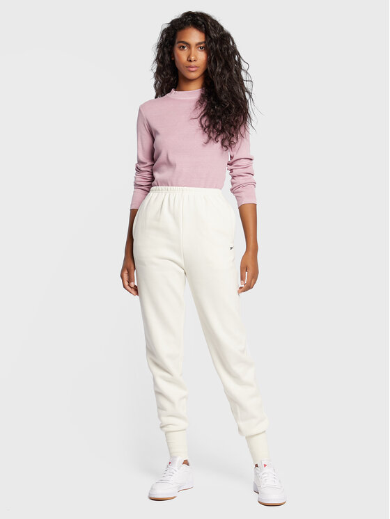 Pantalon reebok femme blanche best sale
