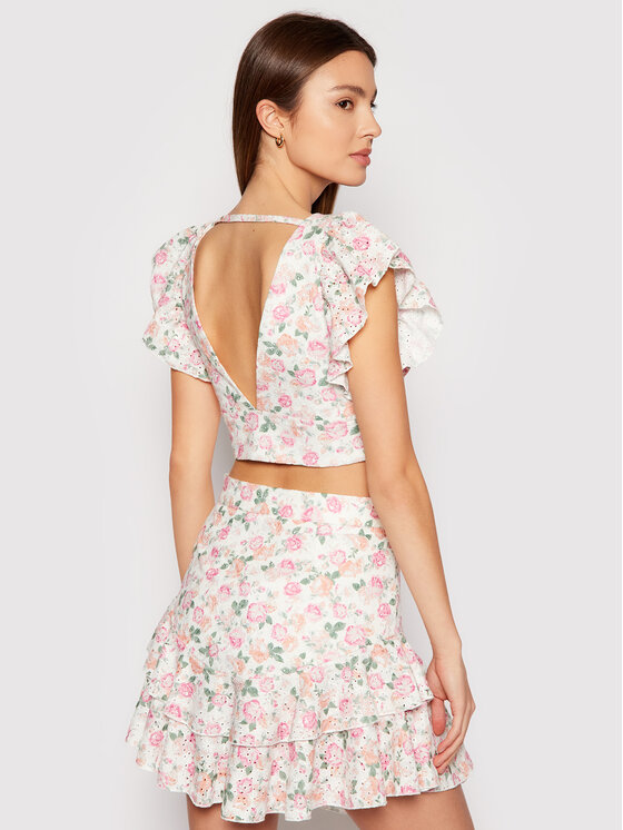 Blusa W1GP74 KALQ0 Multicolore Slim Fit