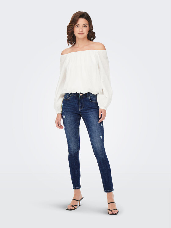 ONLY ONLY Farmer 15259128 Sötétkék Skinny Fit