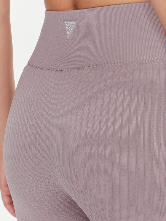 Guess Guess Tamprės Rib-Seamless V4RB00 Z3CC0 Violetinė Slim Fit