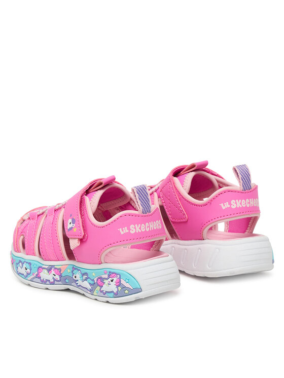 Skechers Skechers Σανδάλια Play Scene Splash - Cute Crew 303162N/PKLP Ροζ