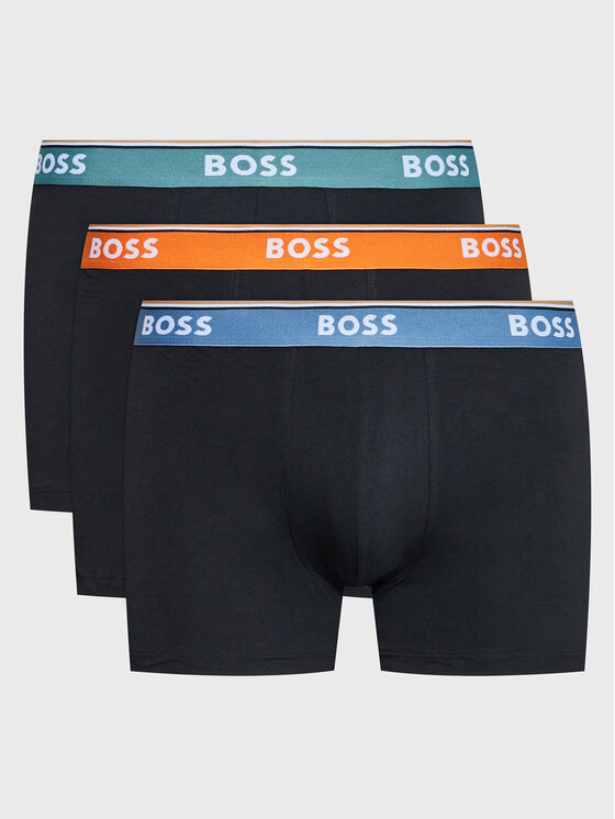 Boss Комплект 3 чифта боксерки 50479121 Черен