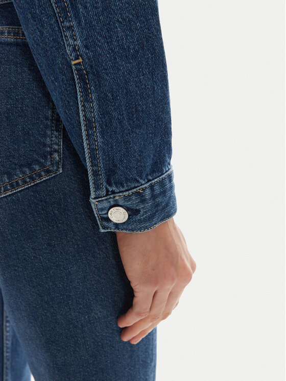 Calvin Klein Jeans Calvin Klein Jeans Traper jakna 90's J20J224043 Plava Regular Fit