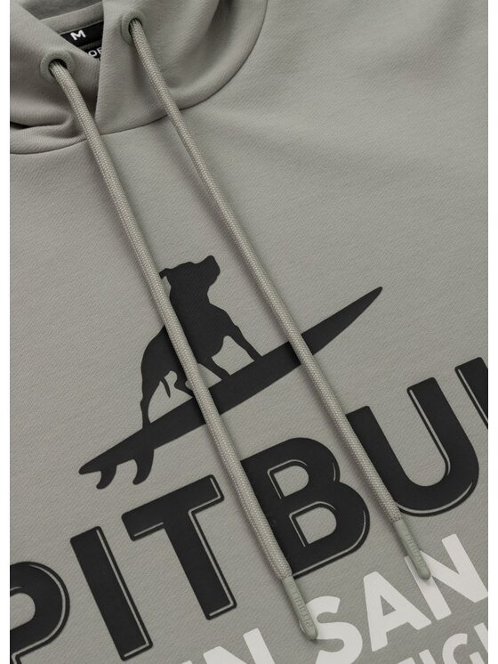 PITBULL PITBULL Bluza SURFING DOG Zielony Regular Fit
