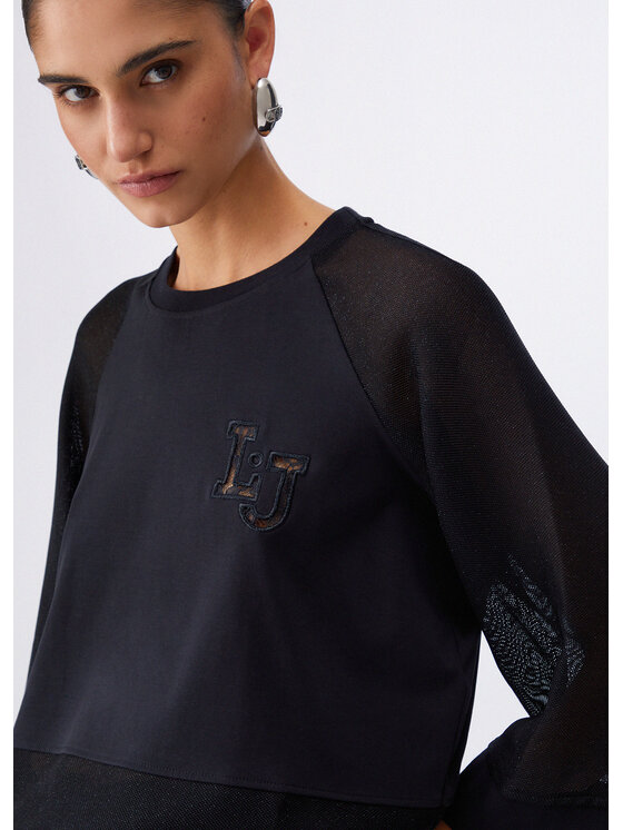 Liu Jo Liu Jo Bluza TA6281J385522222 Czarny Regular Fit