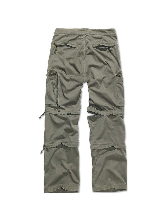 Brandit Brandit Spodnie outdoor 1011.1.L Zielony Regular Fit