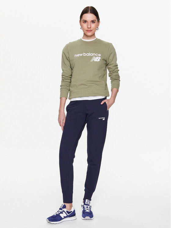 New Balance New Balance Μπλούζα Classic Core WT03811 Πράσινο Relaxed Fit