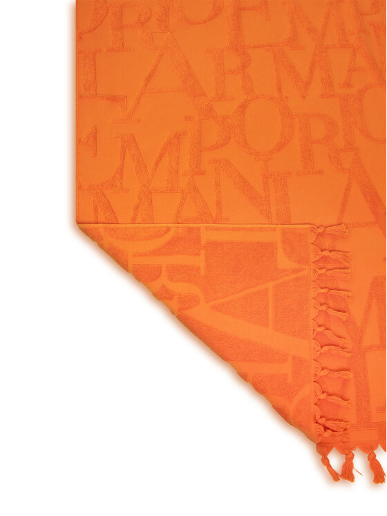 Emporio Armani Emporio Armani Ręcznik plażowy EX000022 AF12185 U3079 Pomarańczowy