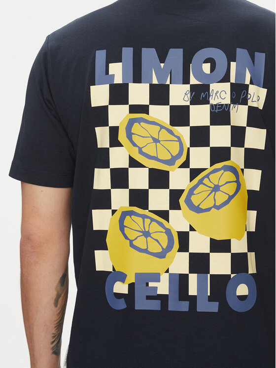 Marc O'Polo Denim Marc O'Polo Denim T-Shirt 500 0007 263 Σκούρο μπλε Oversize