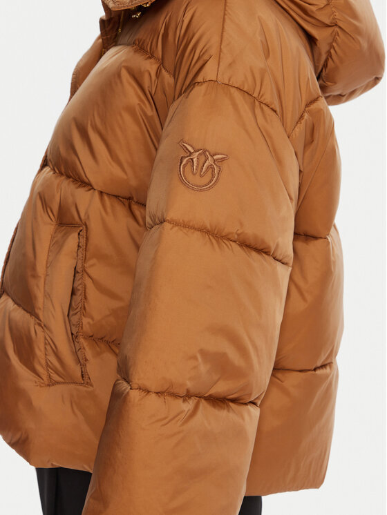 PINKO PINKO Zimska jakna Imparso Imbottito 105656 A2TF Bež Regular Fit
