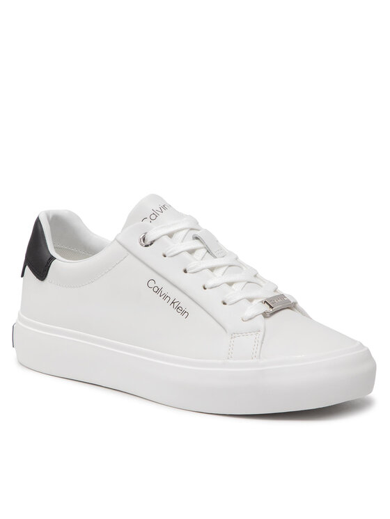Sneakers Valc Lace Up - Lth HW0HW00839 Bianco