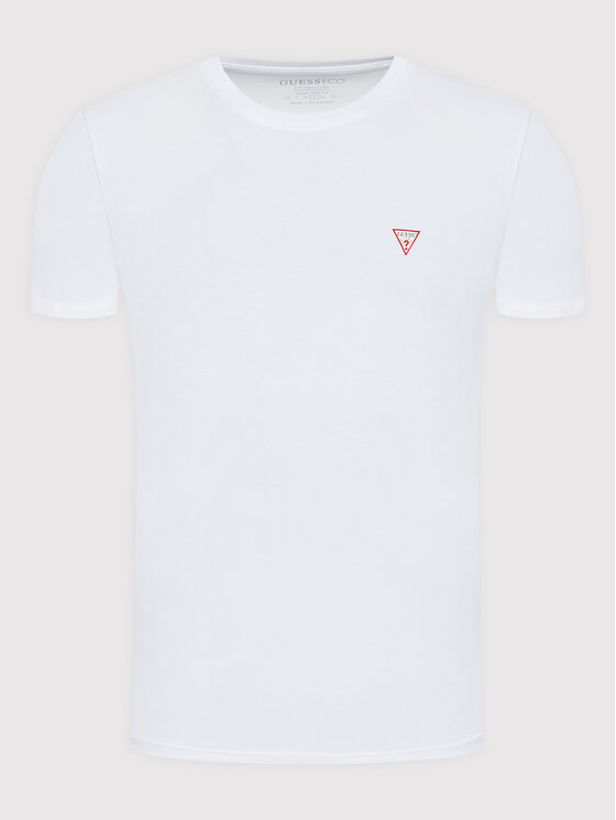 Guess Guess T-Shirt M2YI36 I3Z11 Biały Slim Fit