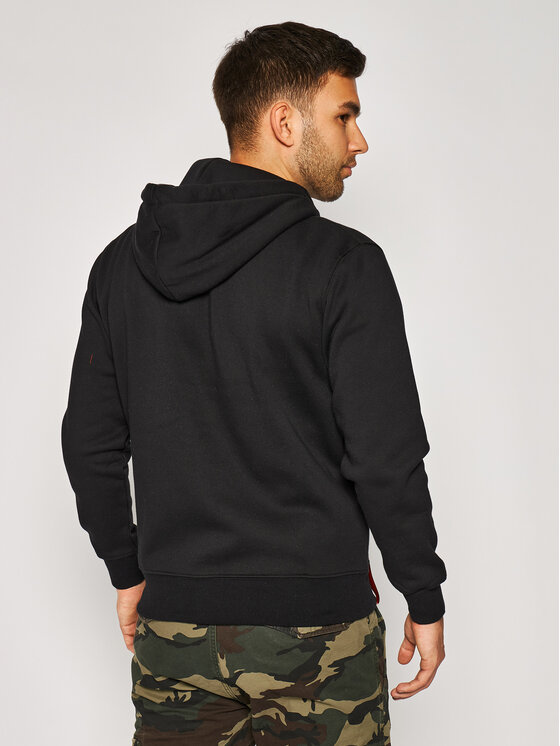 Alpha Industries Alpha Industries Mikina Basic 178325 Černá Regular Fit