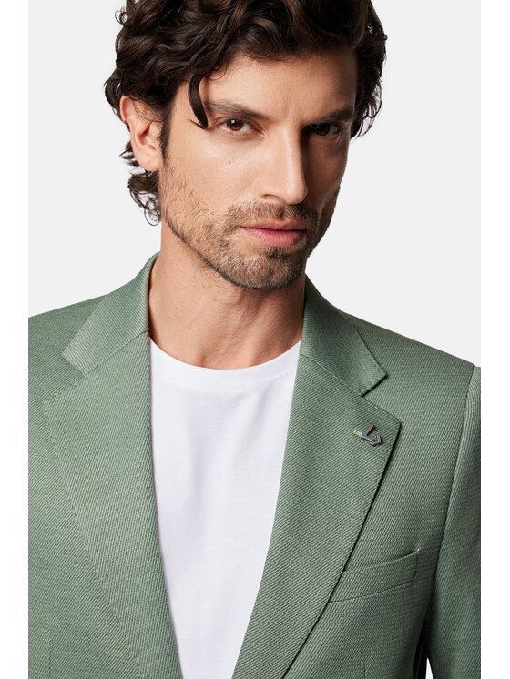 Lancerto Lancerto Marynarka Missouri MA131124000006 Zielony Slim Fit