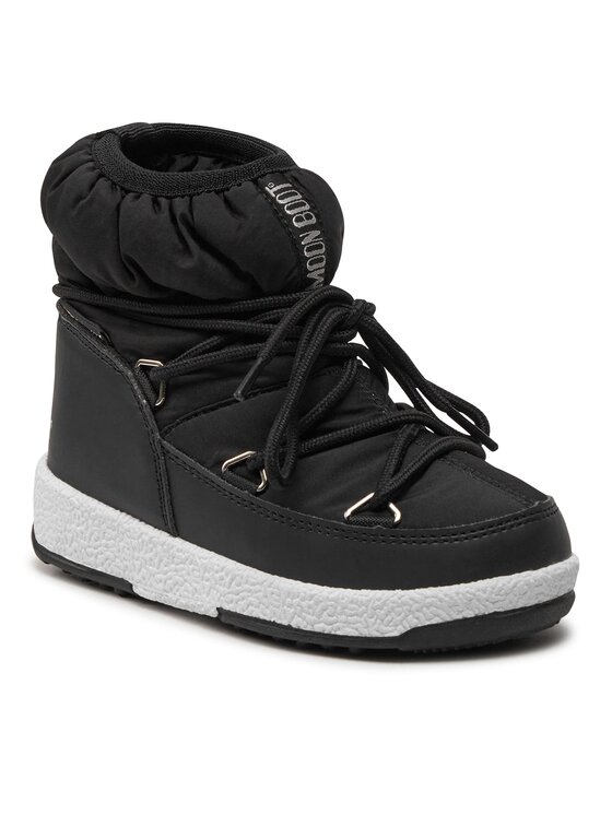 Moon Boot Moon Boot Schneeschuhe Jr Girl Low Nylon Wp 34051800001 Schwarz