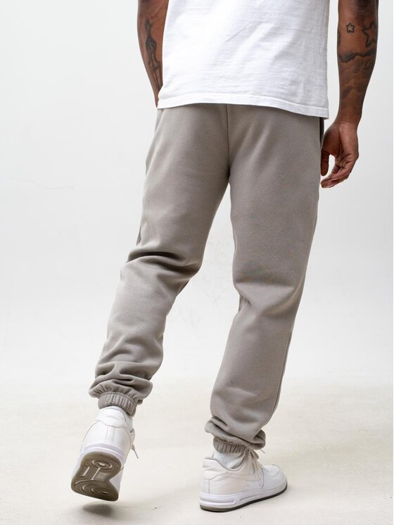 Good Luck Good Luck Spodnie dresowe Klasyczne na każdą okazję 129942 Szary Regular Fit
