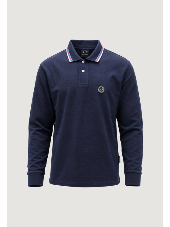 Armani Exchange Armani Exchange Polo XM003427 AF13026 Blu Casual Fit