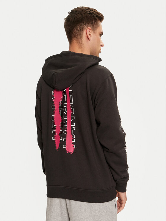 Helly Hansen Helly Hansen Bluză Graphic 54158 Negru Regular Fit