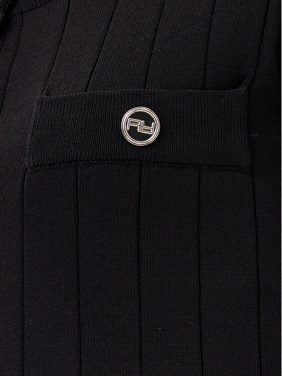 Artigli Artigli Kardigán ACMA001877 Fekete Regular Fit