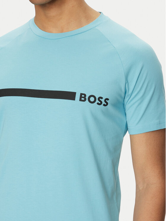 BOSS BOSS Majica 50517970 Modra Slim Fit