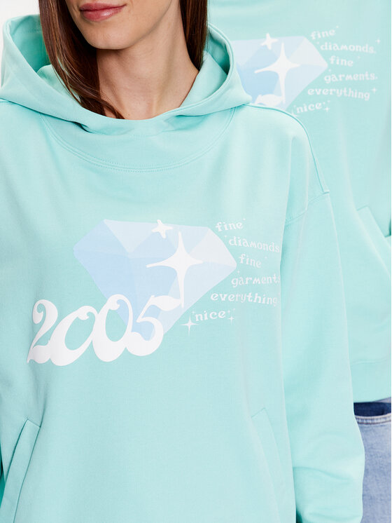 2005 2005 Sweatshirt Unisex Jeweller Grün Regular Fit