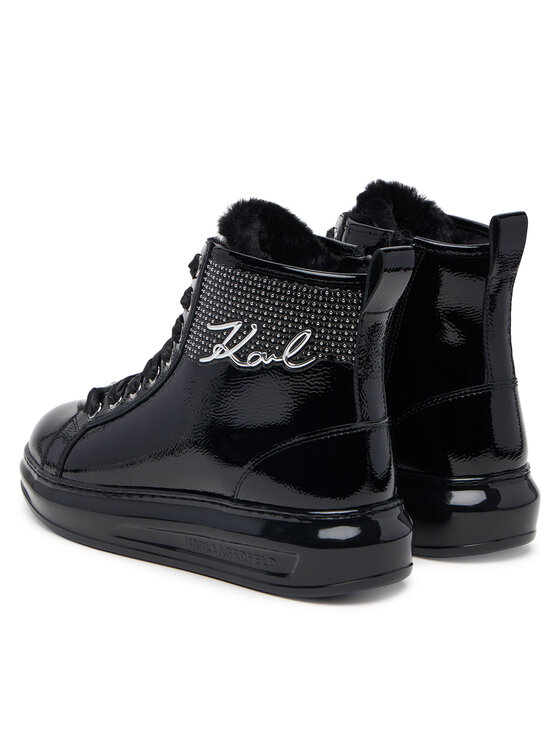 KARL LAGERFELD KARL LAGERFELD Trzewiki Kapri KL62558S Czarny