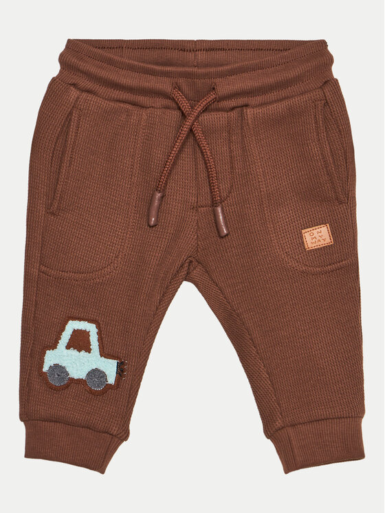 Coccodrillo Coccodrillo Долнище анцуг ZC4120103MBN Кафяв Regular Fit
