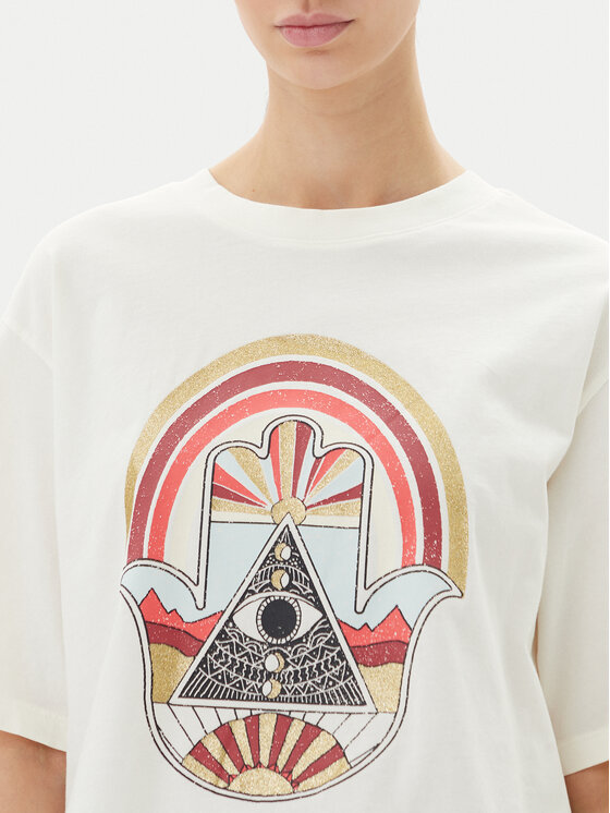 JDY JDY T-shirt Carla 15341561 Bianco Regular Fit