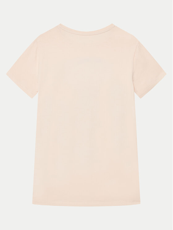 Guess Guess T-Shirt J5RI24 K6YW4 Różowy Regular Fit