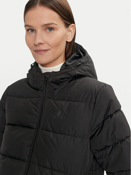 Whistler Whistler Μπουφάν χειμωνιάτικο Amaret W Long Puffer W234603 Μαύρο Regular Fit